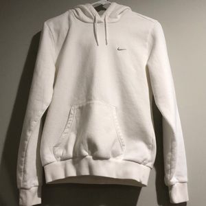 Nike Ladies Pullover White Hoodie Size M